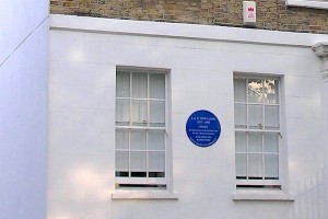 Newlands' birthplace with plaque