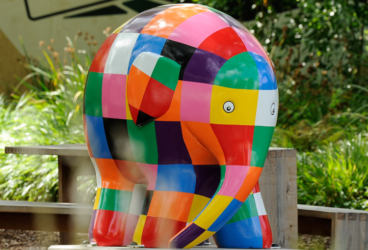 Elmer comes to Elephant Park